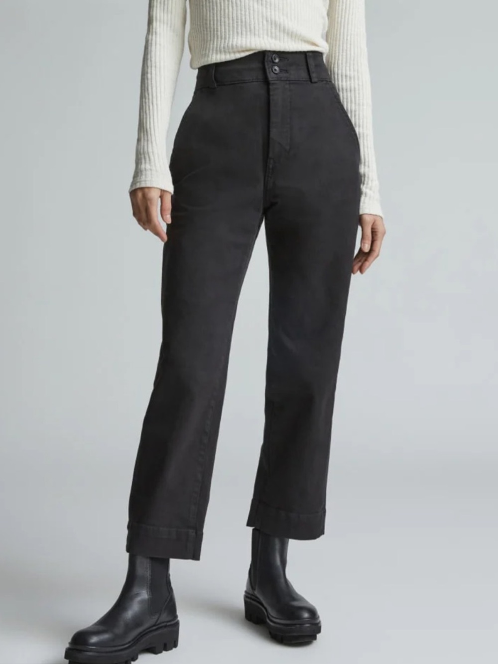 Everlane Organic Straight Leg Pant 27